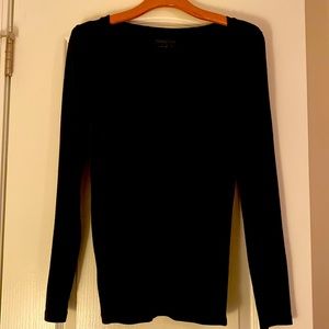 JCrew medium perfect fit long sleeve T-shirt black 🖤